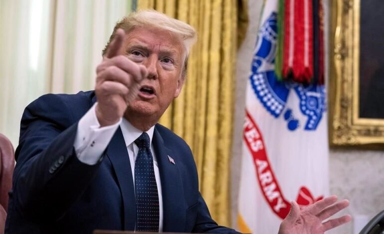 Muro nos está salvando de virus.- Trump