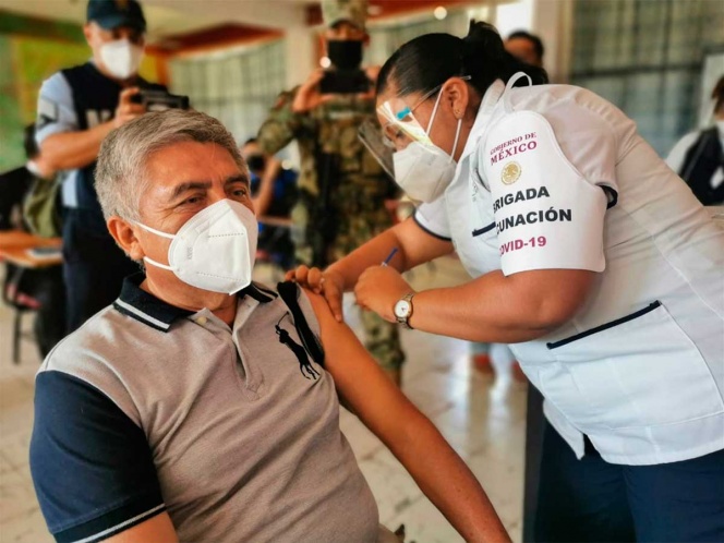 Vacunados contra Covid, 9 mil ‘profes’ de Campeche