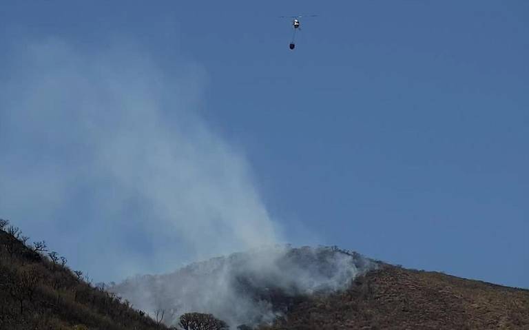 Hubo cuatro incendios forestales en Jalisco; uno fue en el Nevado de Colima