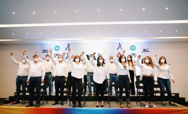 ESTOS SON LAS Y LOS CANDIDAT@S DE LA ALIANZA “VA POR MEXICO” EN DURANGO.