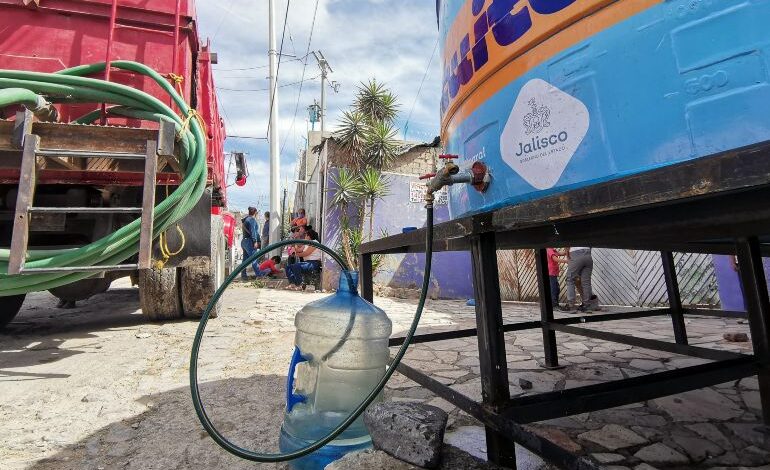 Corte de agua en ZMG: Colonias con pipas gratis del SIAPA para el 22 de abril