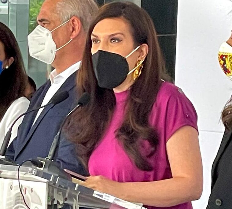 Kenia López Rabadán propone paridad de género en órganos judiciales del país