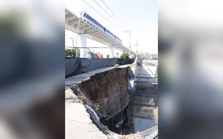 Vagones de Línea 3 circularán a baja velocidad en zona de socavón