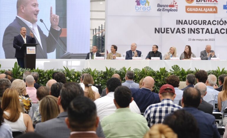 Inauguran nueva sede del Banco de Alimentos