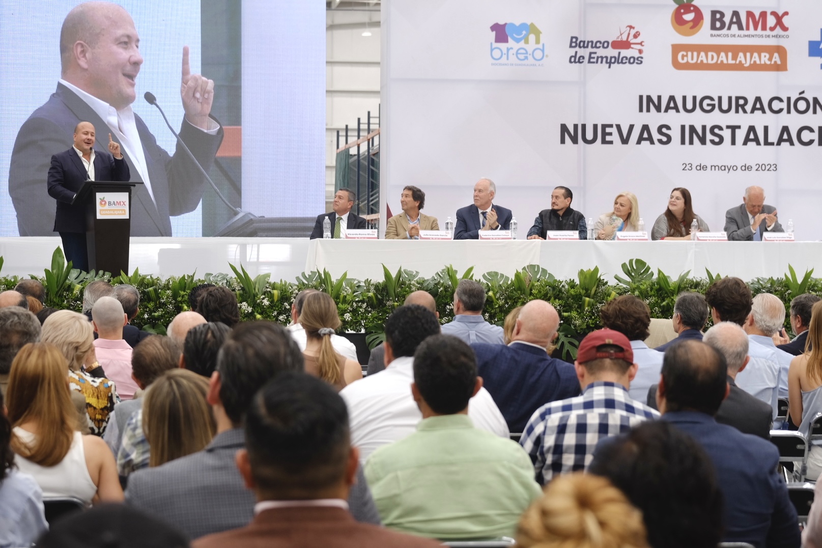Inauguran nueva sede del Banco de Alimentos