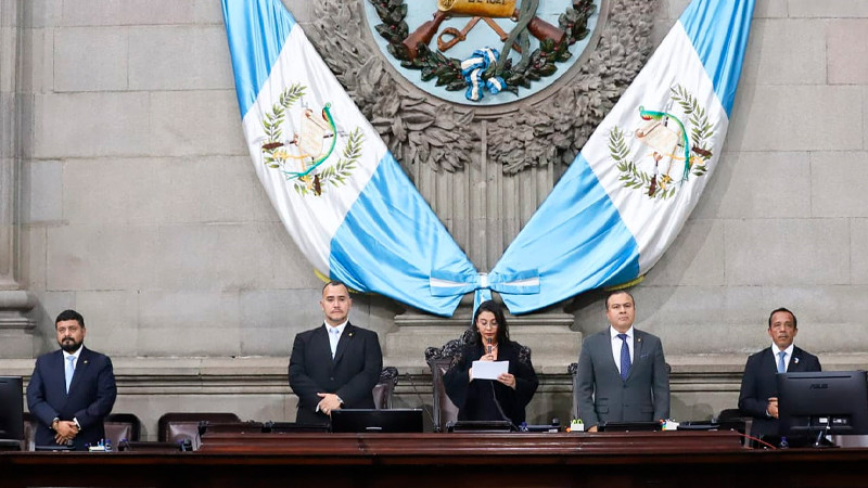 Desconoce Congreso de Guatemala a partido del presidente electo
