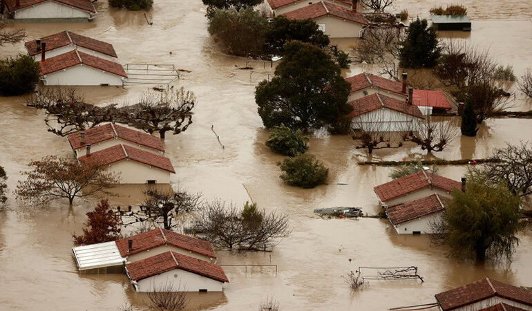 Dana deja a España, bajo el agua: fuertes inundaciones en varias regiones del país