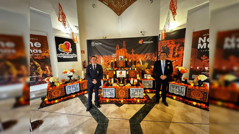 Michoacán promueve Noche de Muertos en Madrid