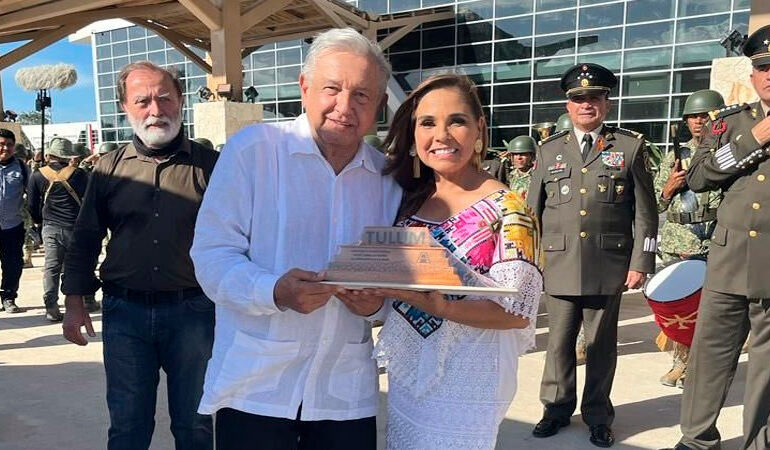 Tren Maya es un legado de AMLO para la historia de México, señala Mara Lezama