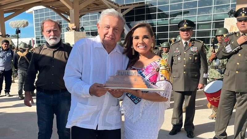 Tren Maya es un legado de AMLO para la historia de México, señala Mara Lezama