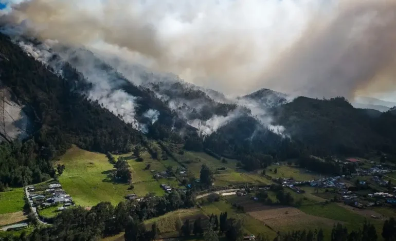 Declaran en Colombia “calamidad pública” por incendios