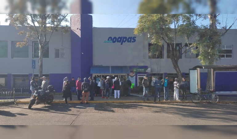 Morelia: un millón de pesos les adeudan a SIDEOOAPAS por concepto de prestaciones laborales