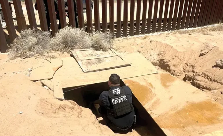 Localizan narcotúnel fronterizo en Sonora